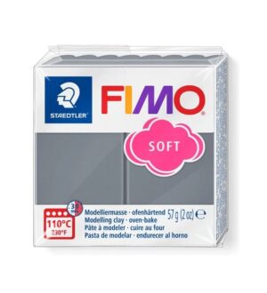Pasta de modelaj Fimo Soft T 57 g, Stormy Grey