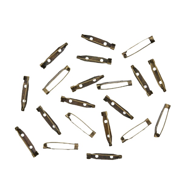 Set 20 spate brosa 2,9 cm, aramii