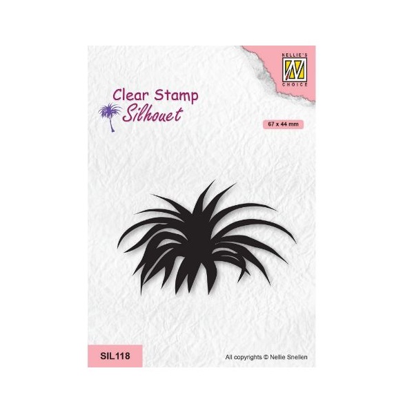 Stampila din silicon, Silhouette Crowns of Tree Yucca