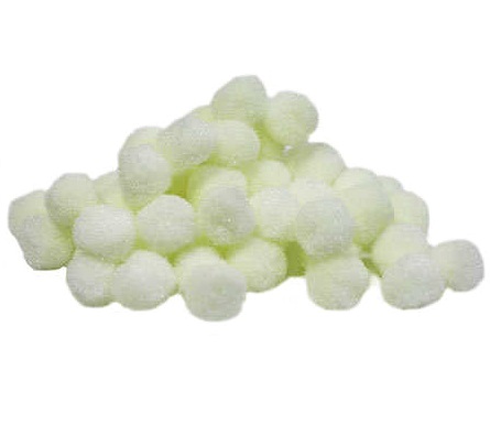 Set 60 pompoane acrilice 1,3 cm - Unt
