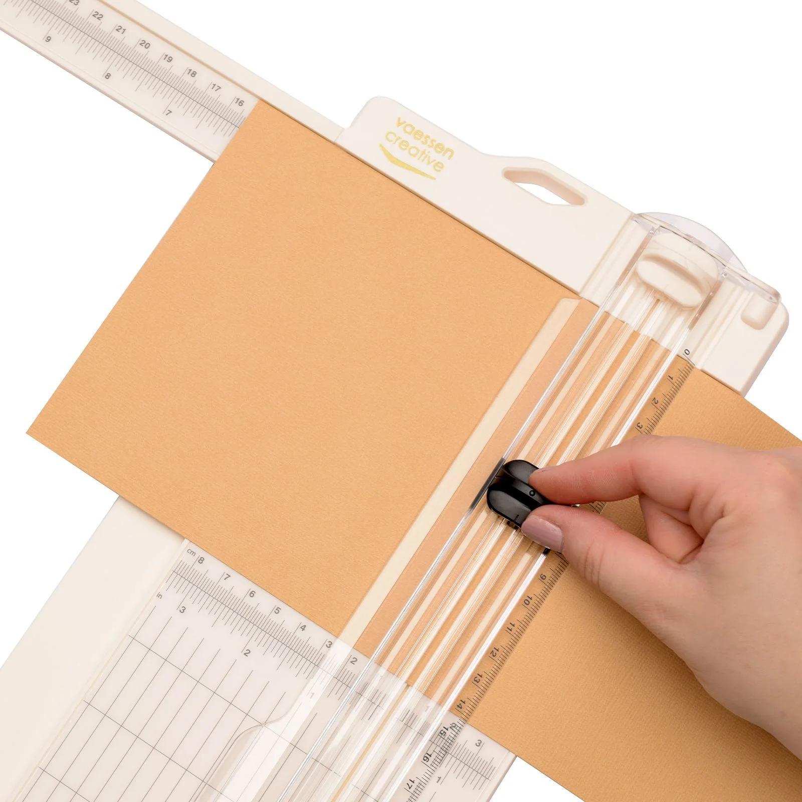 Paper Cutter Ivory, cu biguitor, 30,5 cm