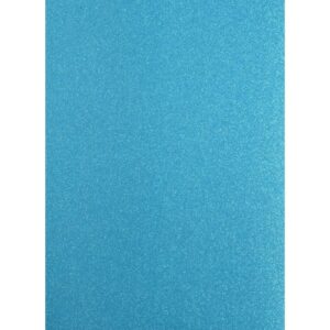 Carton 250g A4 cu sclipici, Florence Glitter Cardstock Turquoise