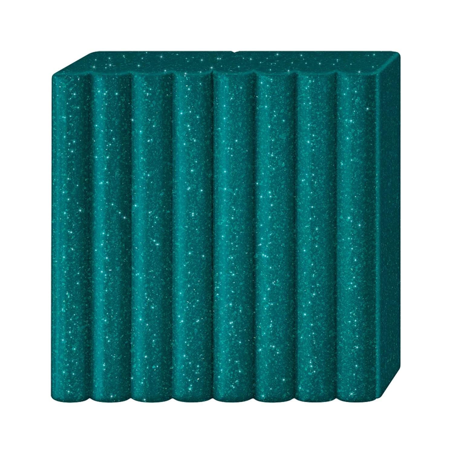 Pasta de modelaj Fimo Effect 56 g – Green Galaxy - imagine 2