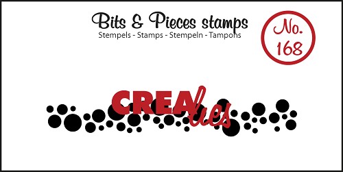 Stampila Crealies, Bits & Pieces no. 168, Circles (strip)