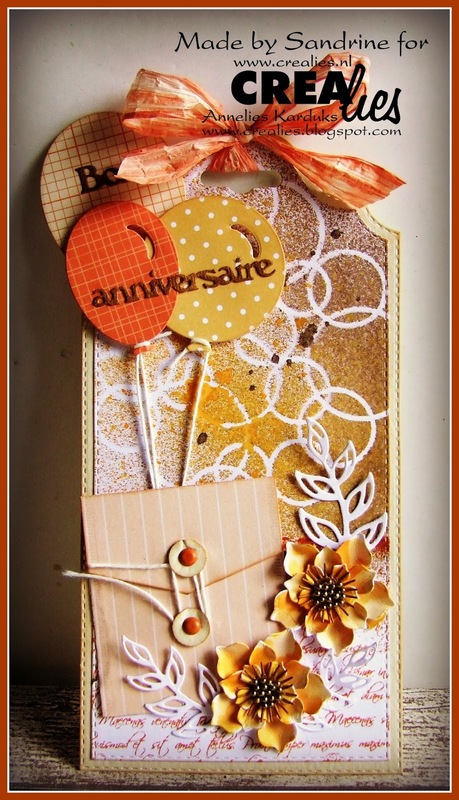 Set 3 matrite Crealies, Set of 3 dies no. 48, Flowers 20