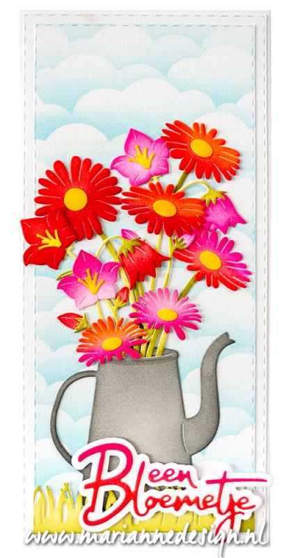 Set 3 matrite floare, Creatables Anja's Blue Bell