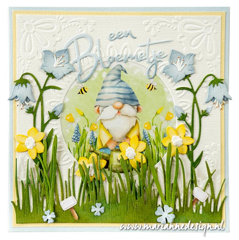 Set 3 matrite floare, Creatables Anja's Blue Bell