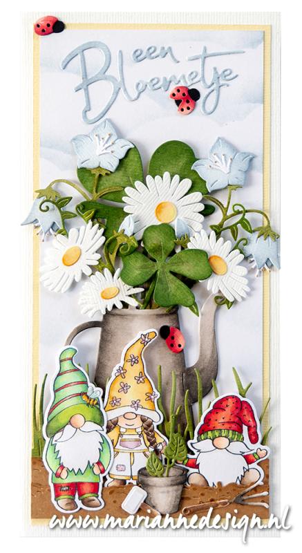 Set 3 matrite floare, Creatables Anja's Blue Bell