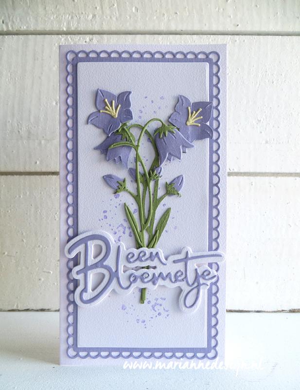 Set 3 matrite floare, Creatables Anja's Blue Bell
