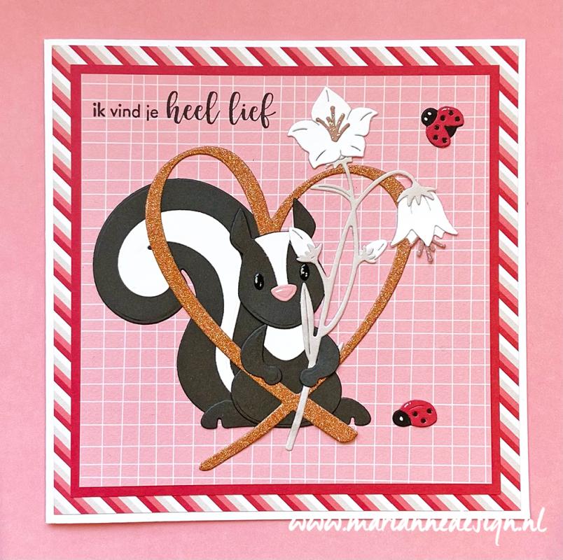 Set 3 matrite floare, Creatables Anja's Blue Bell