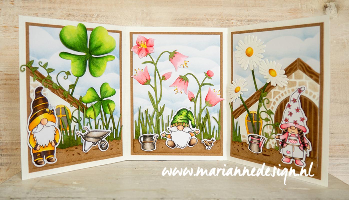 Set 3 matrite floare, Creatables Anja's Blue Bell