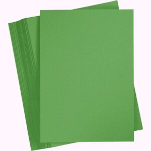 Set 6 coli A4 carton 180 g/m2 - Grass Green