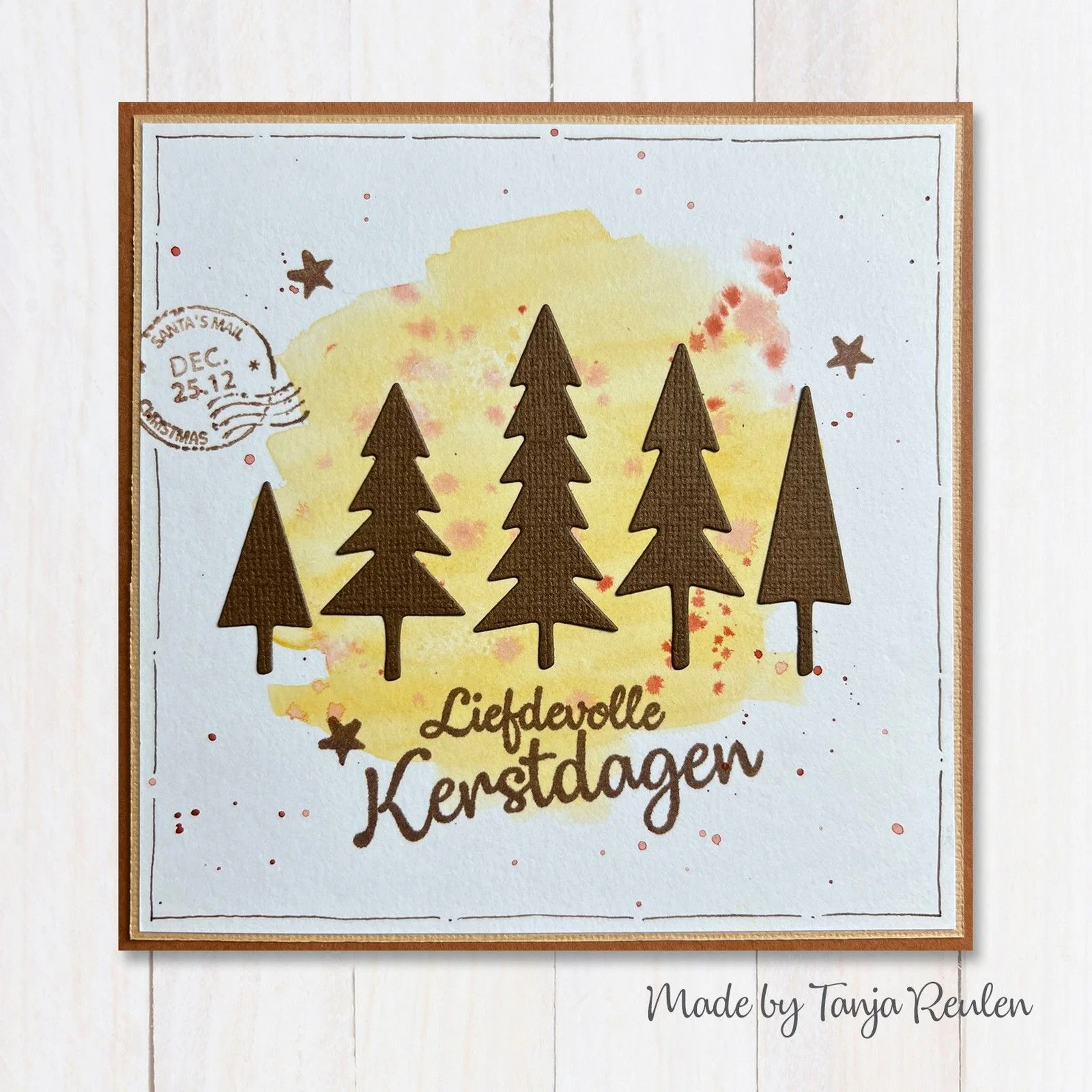 Set 5 matrite Nellies Shape, Trees