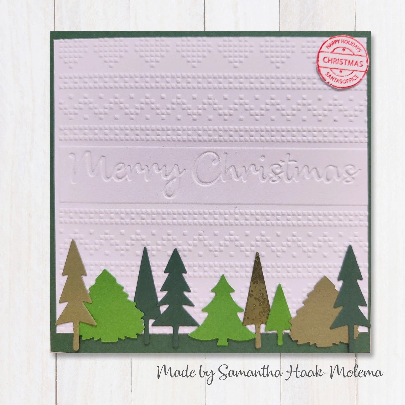 Set 5 matrite Nellies Shape, Trees