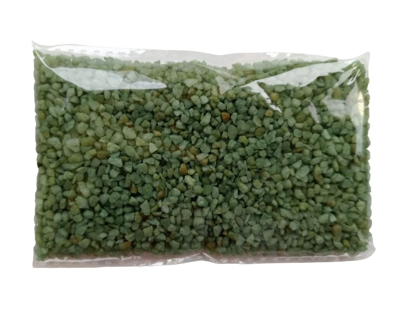 Pietre decorative granulatie 2-4 mm, 100 g, culoare verde - imagine 2