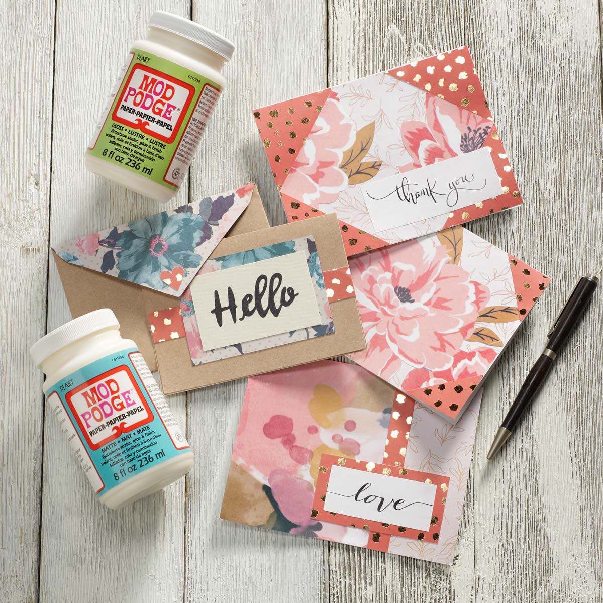 Lipici, lac de finisare si etansare pentru hartie, Mod Podge, 3 in 1, pe baza de apa, 236 ml, Paper Matte