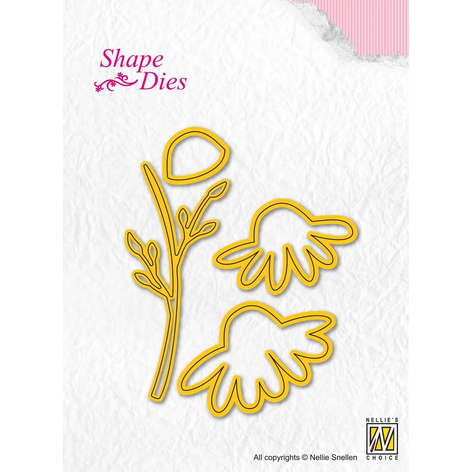 Set 4 matrite Nellies Shape, Daisy