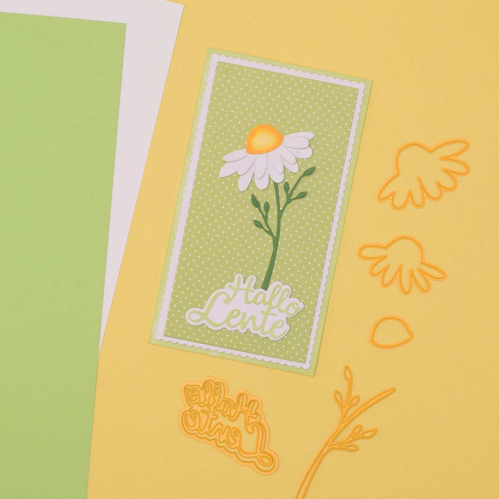 Set 4 matrite Nellies Shape, Daisy