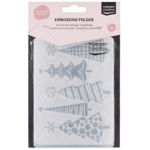 Matrita de embosare, Folder Christmas Trees