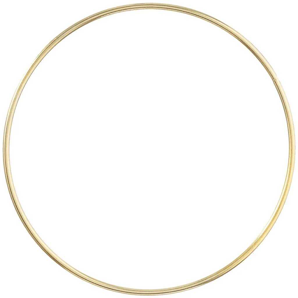 Inel din metal cu diametru de 40,5 cm, grosime 4 mm, pentru constructie carusel, decoratiuni suspendate