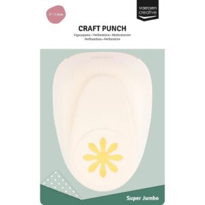 Perforator Super Jumbo, forma floare Daisy Bella 7,6 cm
