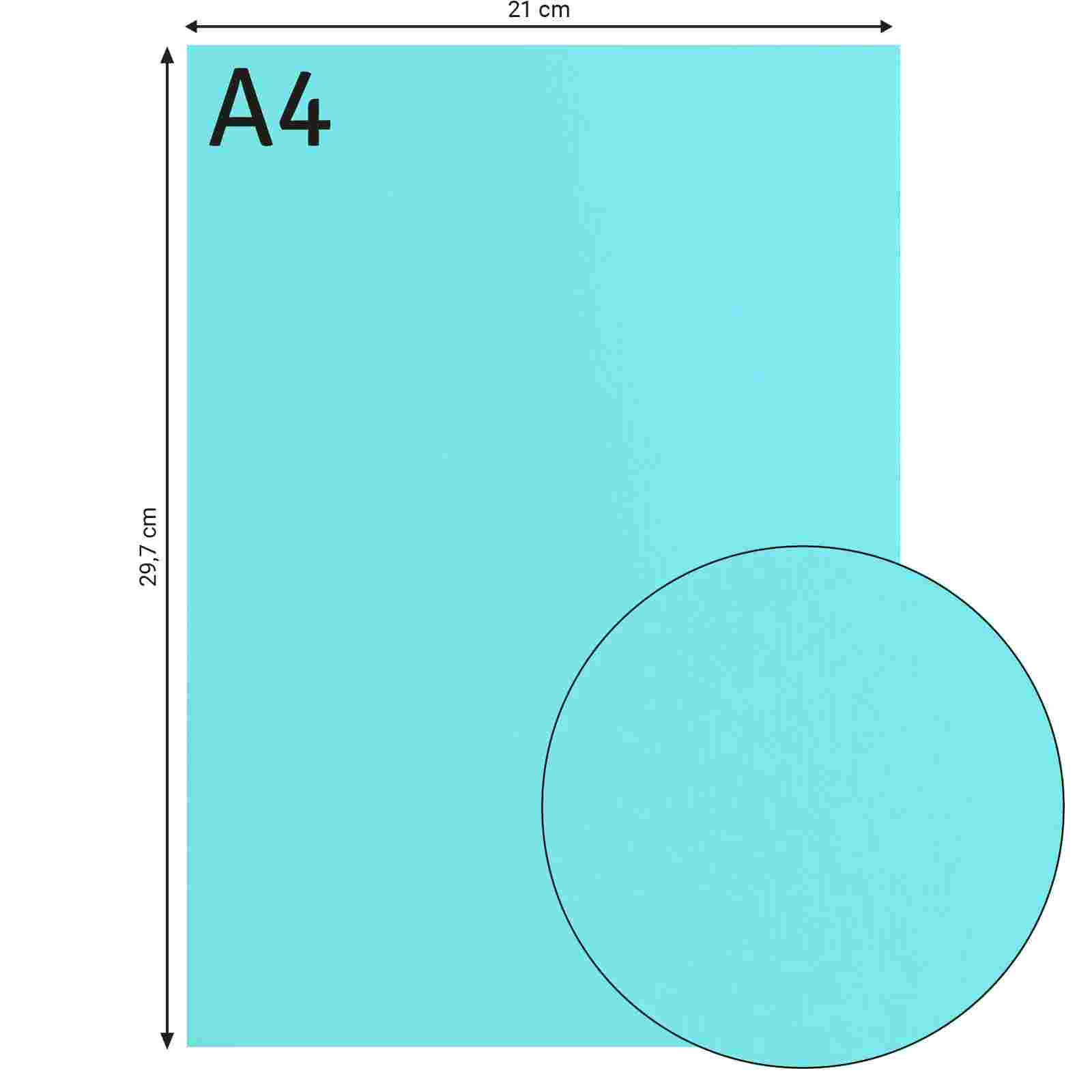 Set 60 cartoane A4, culori uni de primavara, 216 g, Florence Cardstock Paper Smooth Spring 12x5
