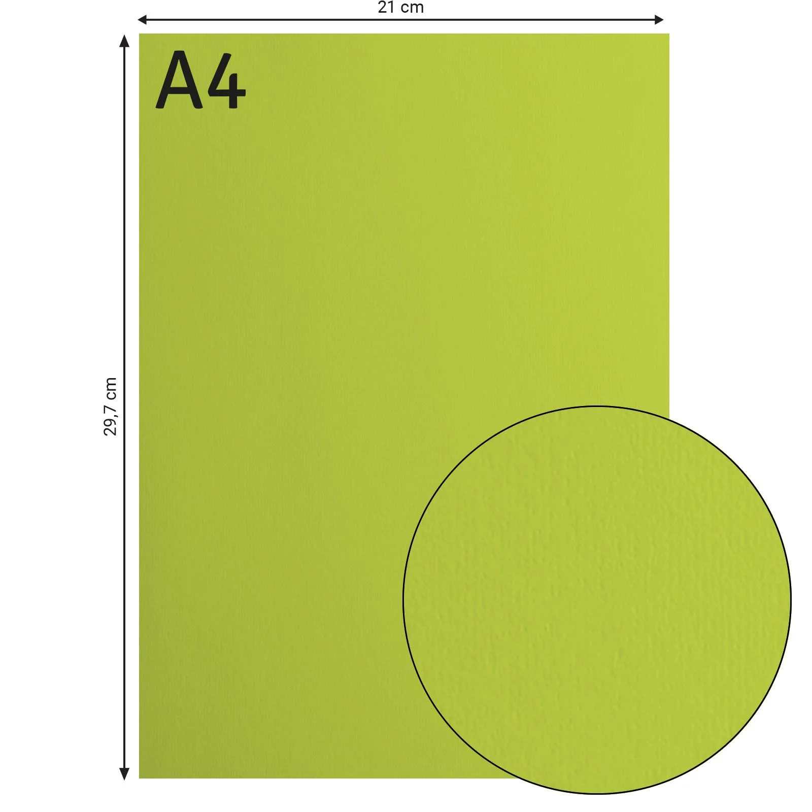 Set 60 cartoane A4, culori uni de primavara, 216 g, Florence Cardstock Paper Smooth Spring 12x5