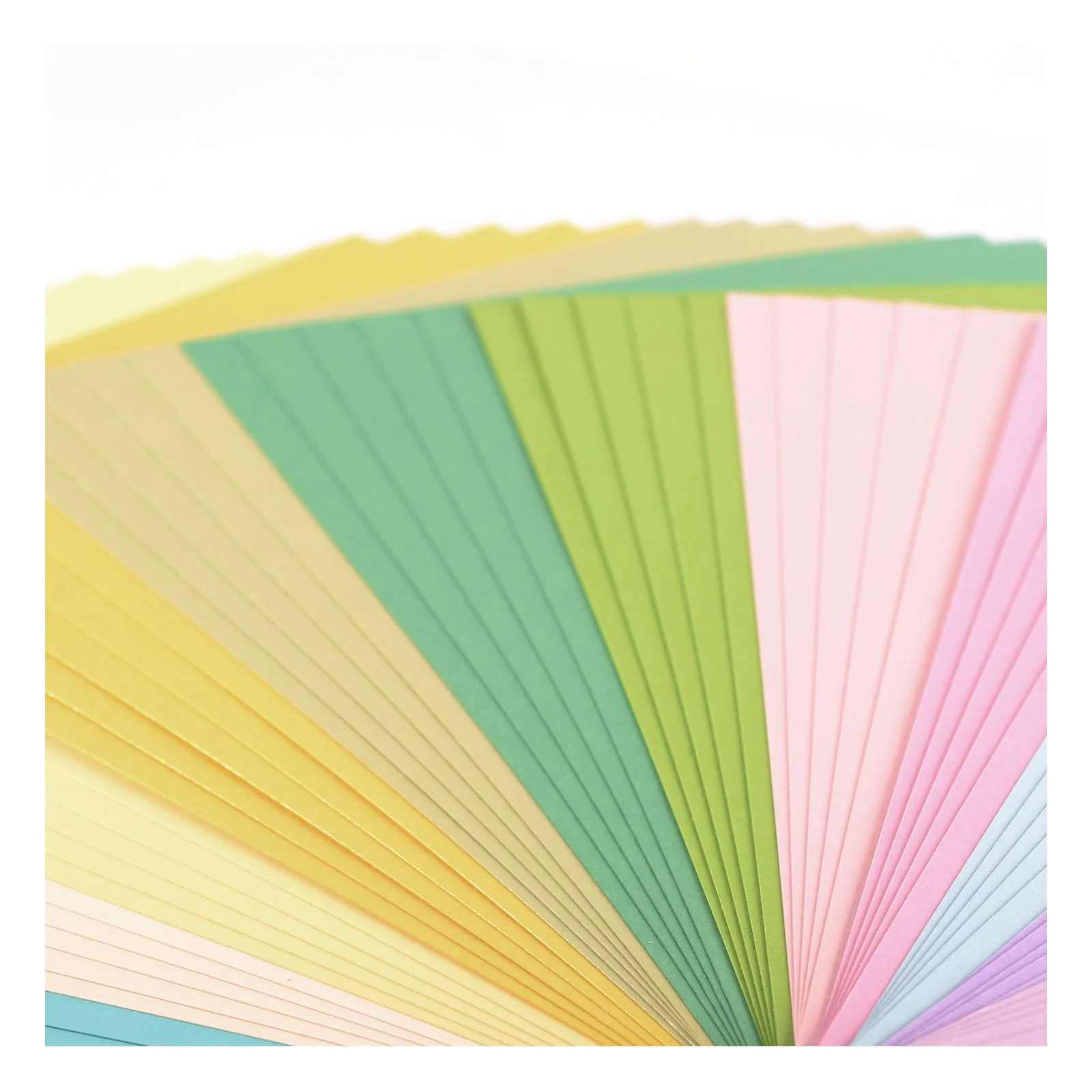 Set 60 cartoane A4, culori uni de primavara, 216 g, Florence Cardstock Paper Smooth Spring 12x5