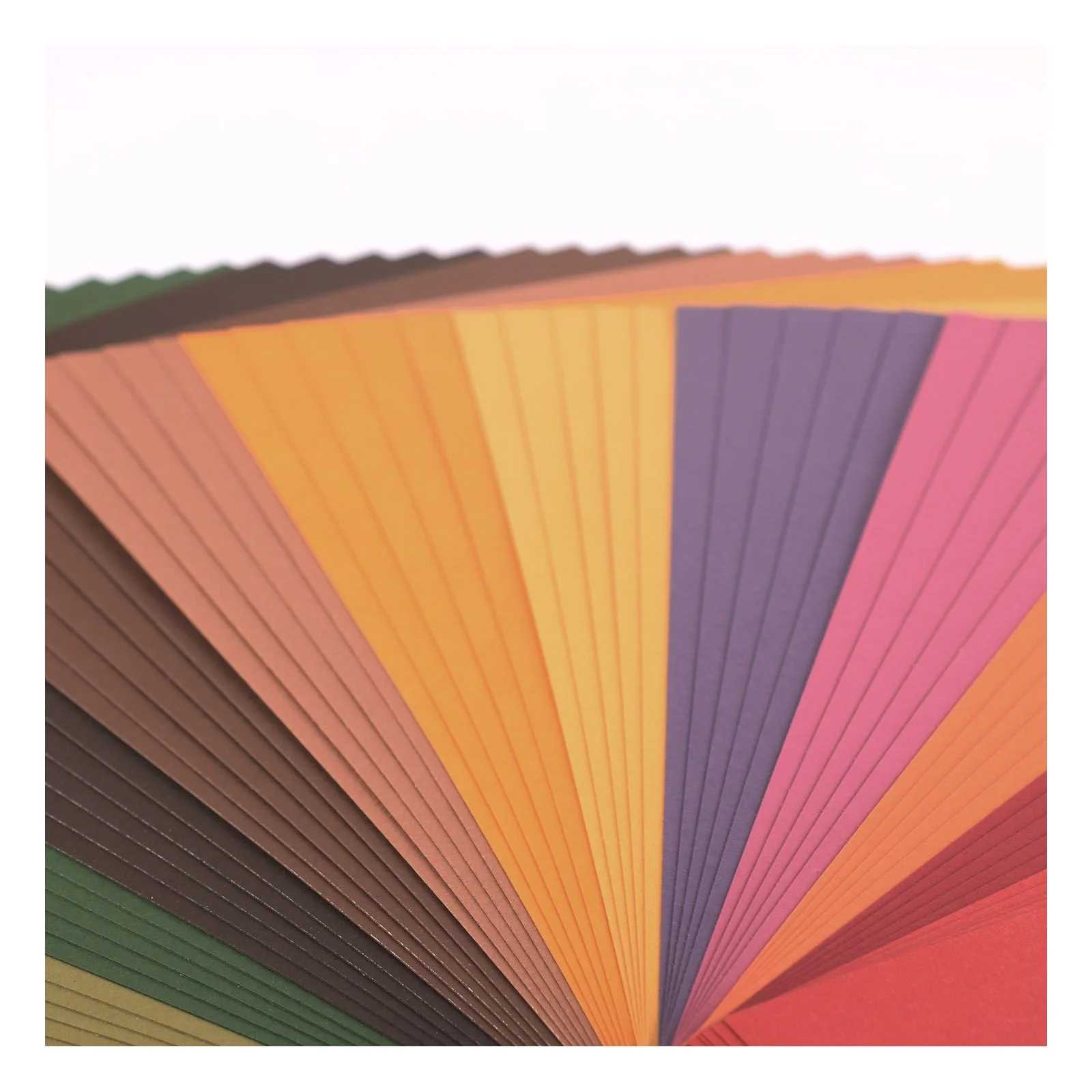 Set 60 cartoane A4, culori uni de toamna, 216 g, Florence Cardstock Paper Smooth Autumn 12x5