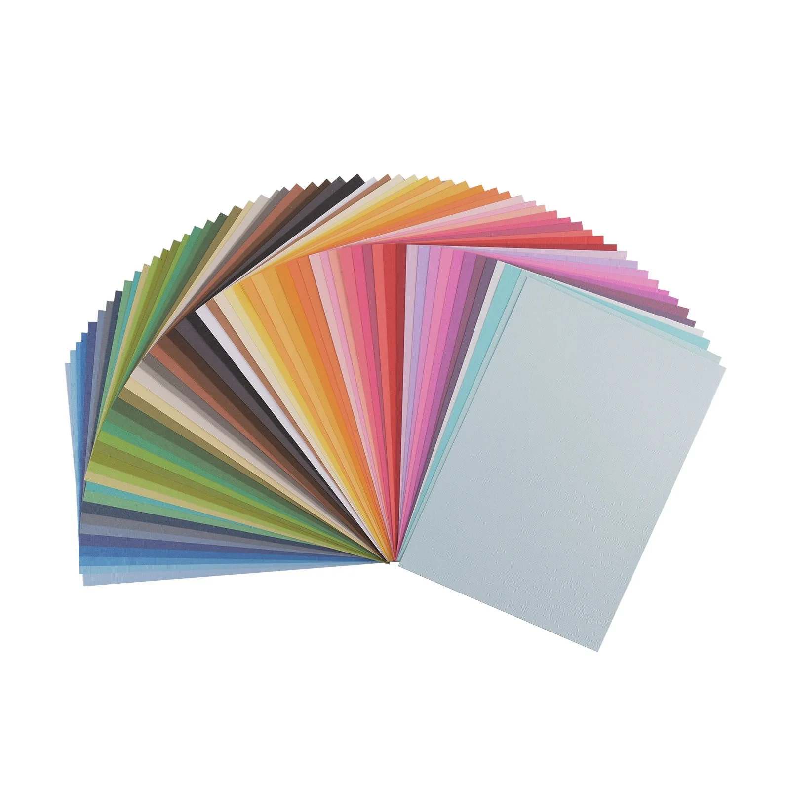 Set 60 cartoane A4 structura cu aspect de tesatura, 216g, Florence Cardstock Paper Texture