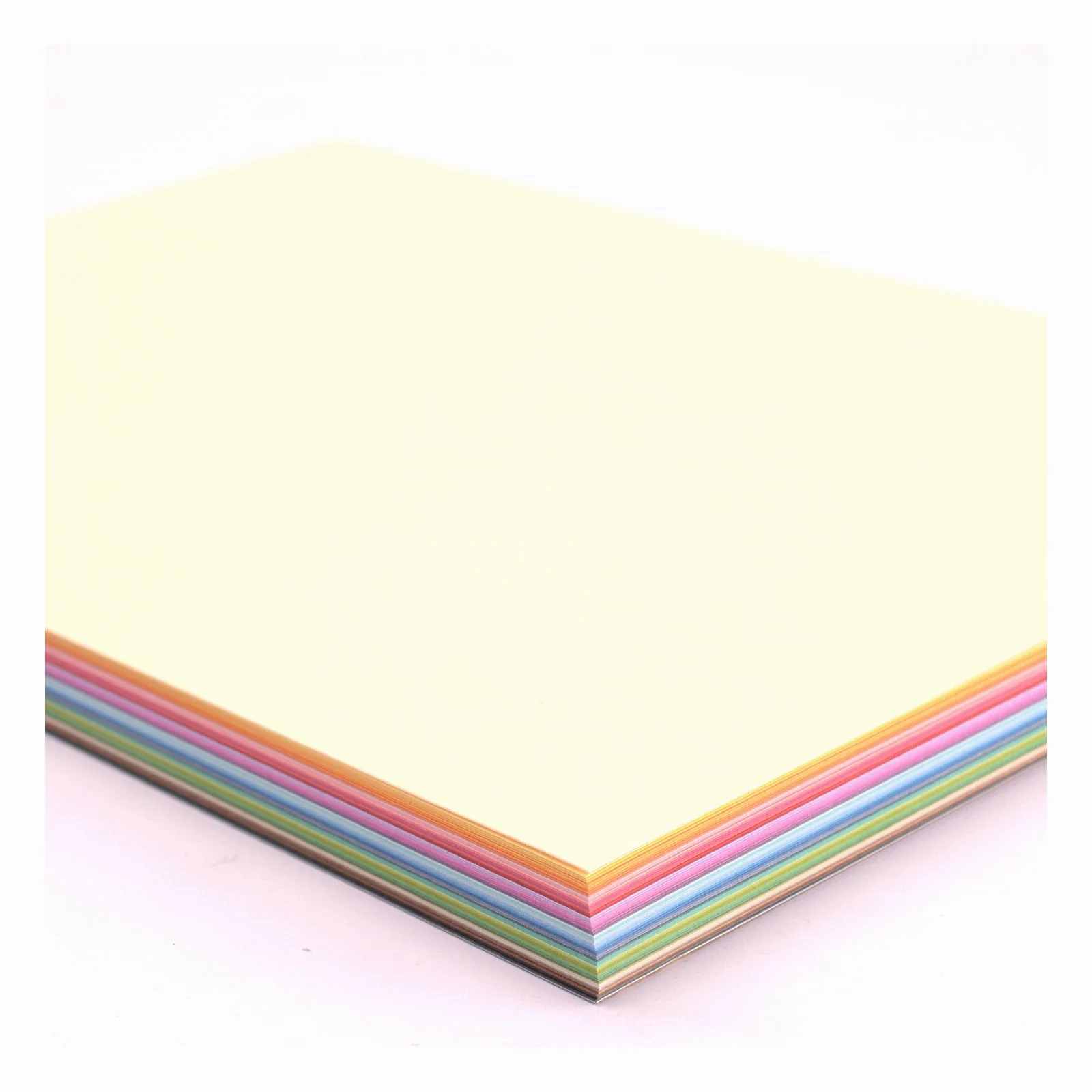 Set 60 cartoane A4, asortiment de culori uni, 216 g, Florence Cardstock Paper Smooth Multipack Assorti 12x5