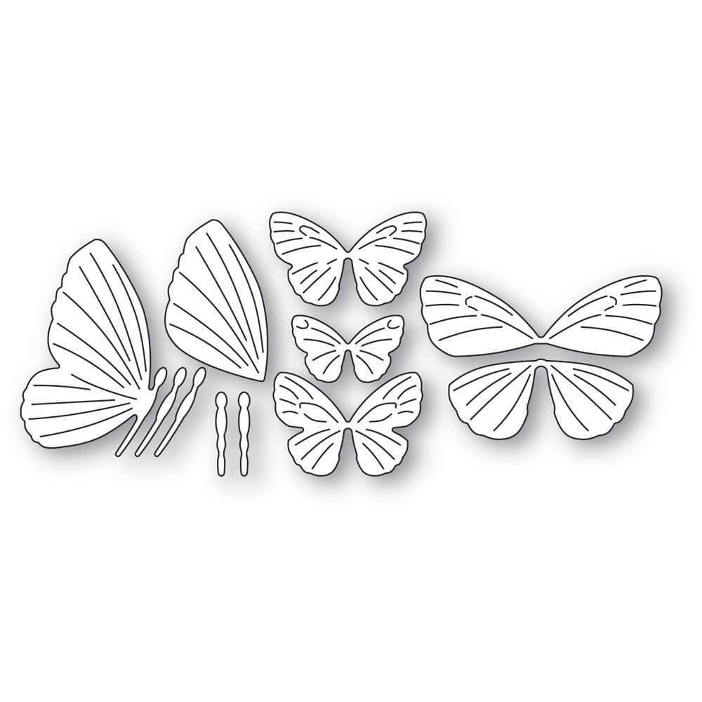 Matrita cu 5 fluturi, Exquisite Butterflies