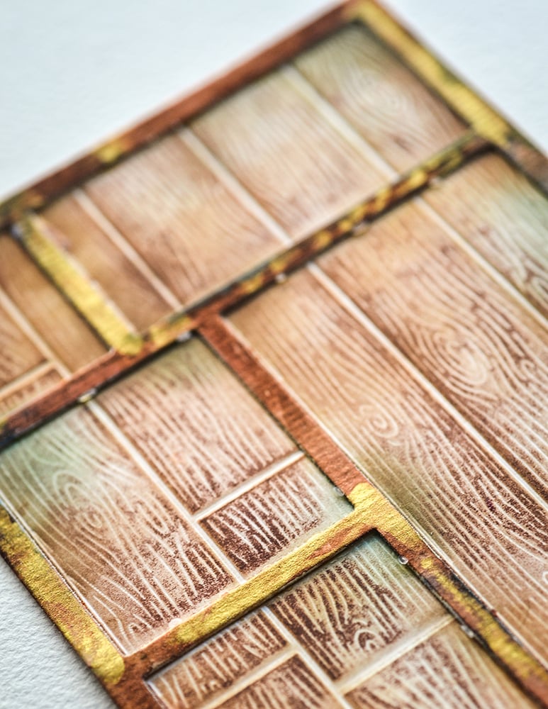 Matrita de taiere si embosare ferestre 3D, Vintage Tray