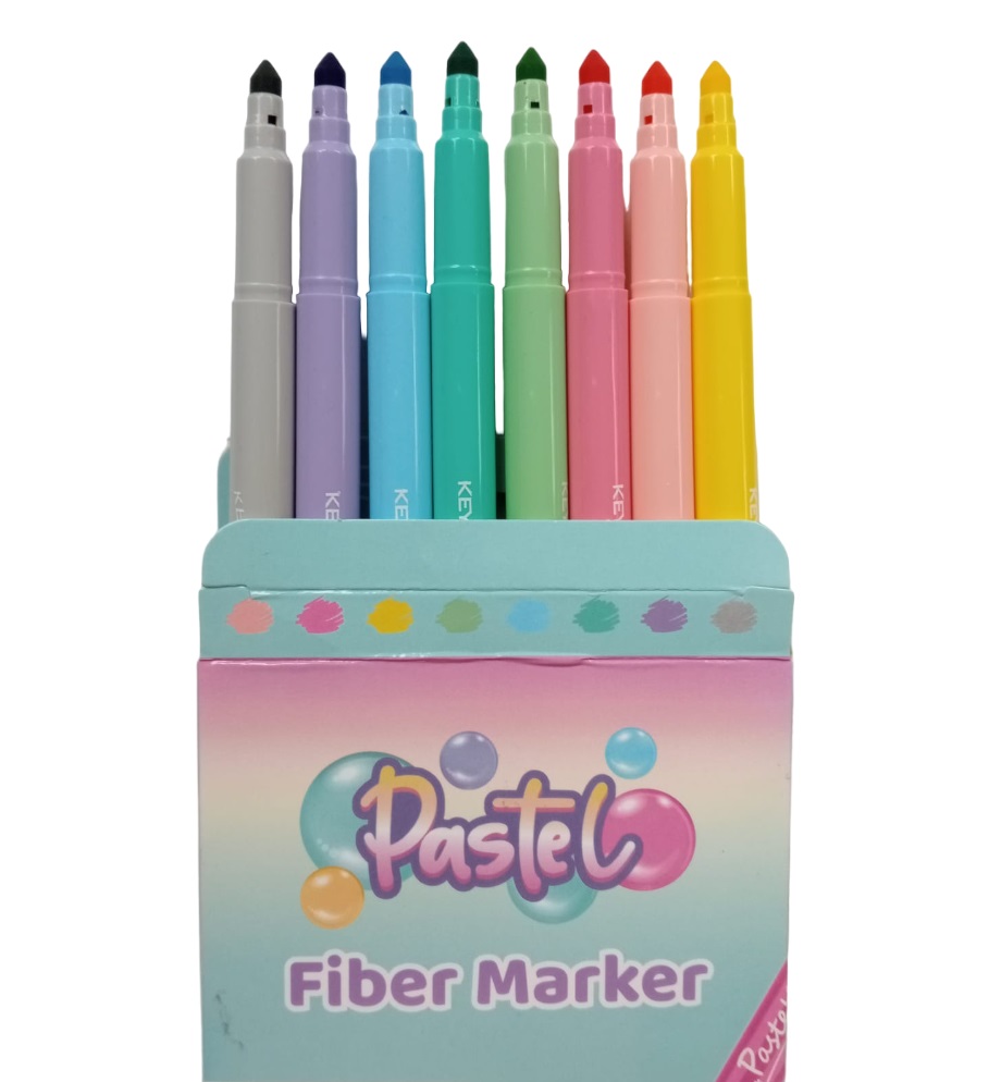 Set 8 markere Keyroad Pastel Color - imagine 3