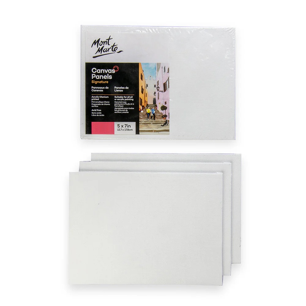 Carton canvas Mont Marte, 17,8 x 12,7 cm