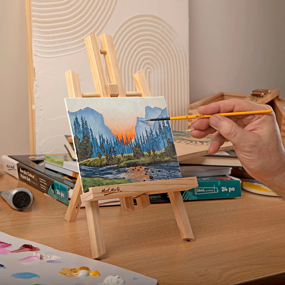 Carton canvas Mont Marte, 17,8 x 12,7 cm
