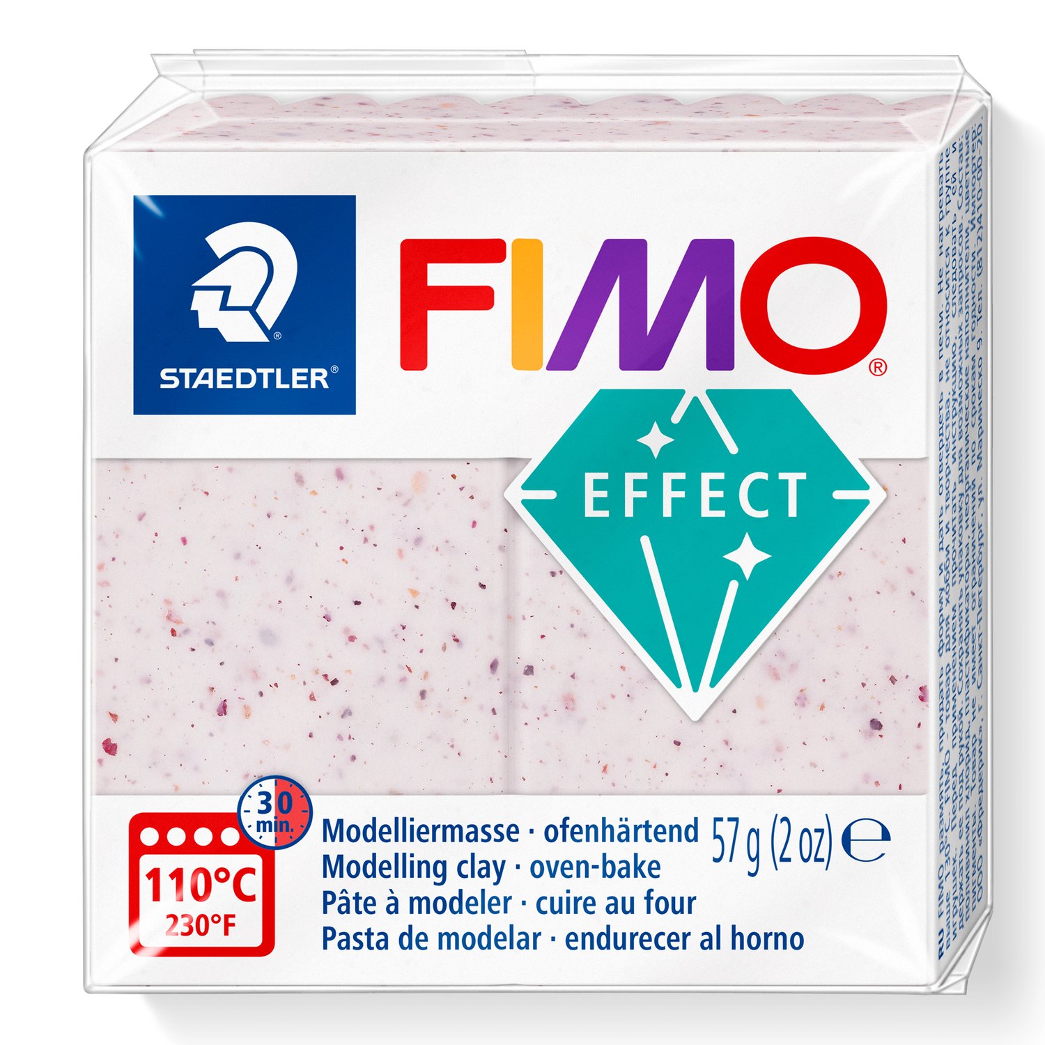 Pasta de modelaj Fimo Botanical Effect 57 g – Rose