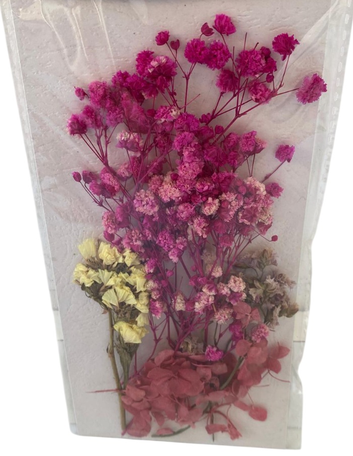 Flori naturale uscate, gama roz - ciclam - imagine 5